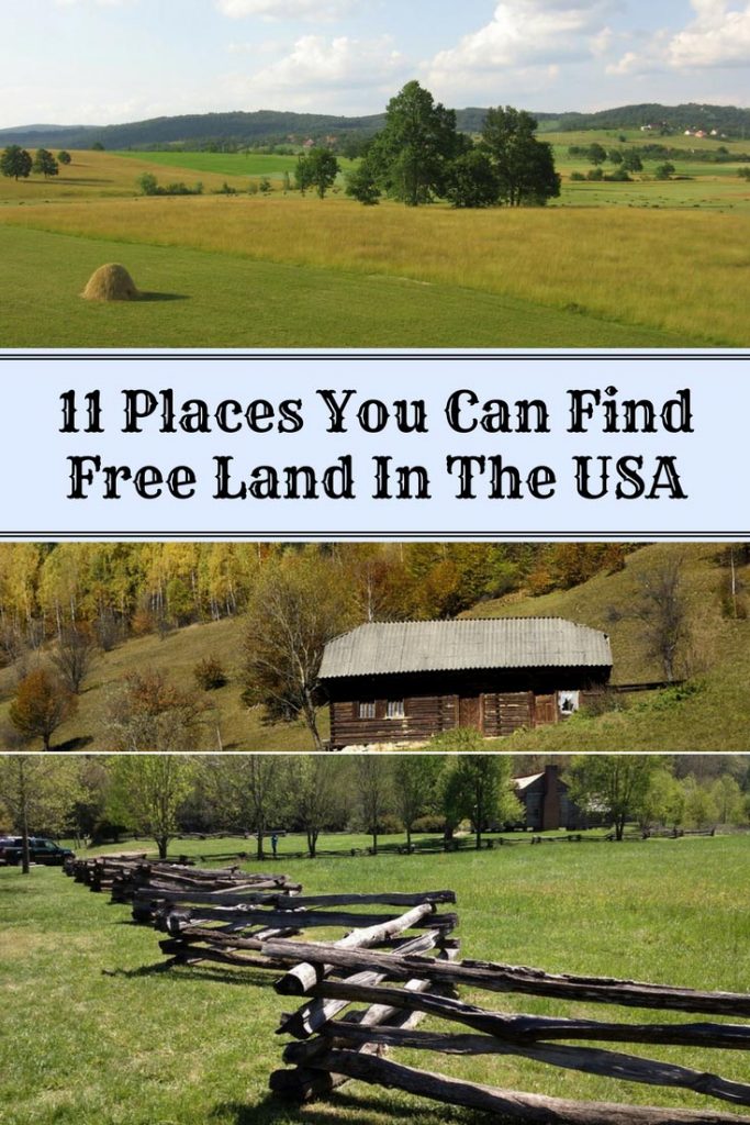 11 Places You Can Find Free Land In The USA Home and Gardening Ideas