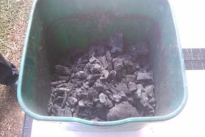 charcoal to filter drinking water