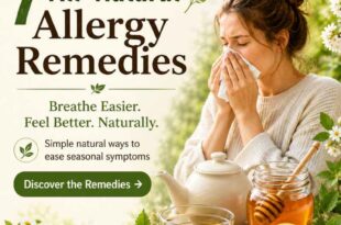 7 All Natural Allergy Remedies