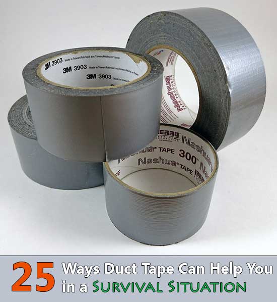 25 Ways Duct Tape Can Help You in a Survival Situation