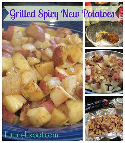 Grilled Spicy New Potatoes