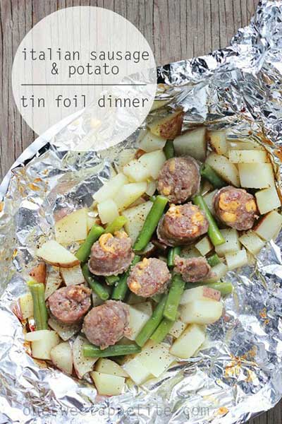 Italian-Sausage-and-Potato-Tin-Foil-Dinner