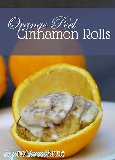 Orange Peel Cinnamon Rolls