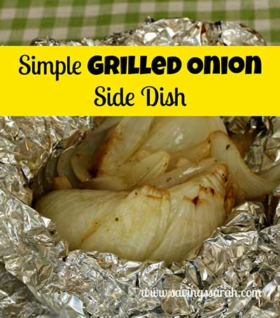 Simple Grilled Onions Side Dish