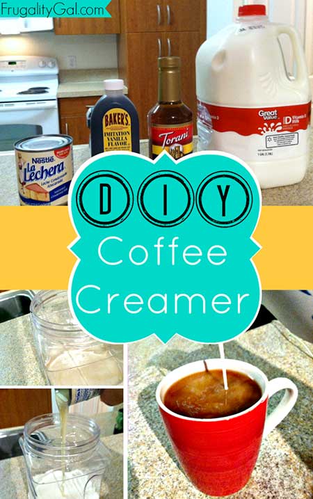 HOMEMADE CARAMEL COFFEE CREAMER