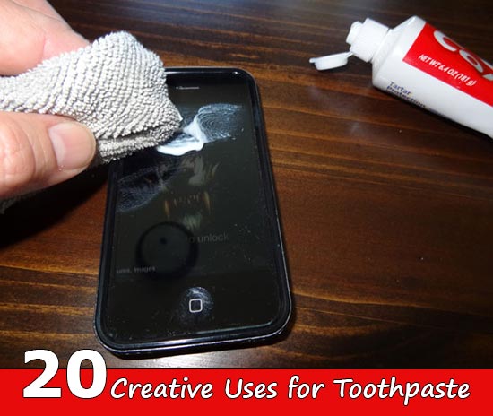 20 Creative Uses for Toothpaste 