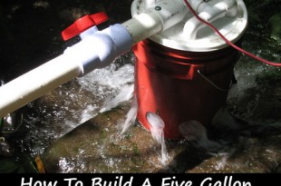 How To Build A Five Gallon Bucket Hydroelectric Generator