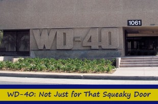 WD-40: Not Just for That Squeaky Door