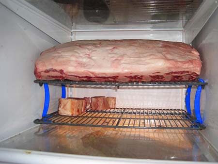meats to dry refrigerator