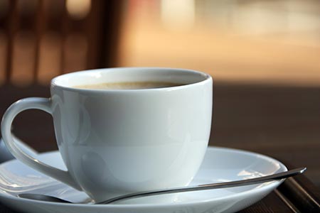 strong cup of coffee