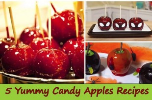 5 Yummy Candy Apples Recipes