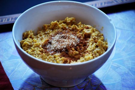 Pumpkin Oatmeal: