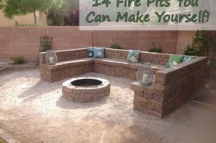 14 Fire Pits You Can Make Yourself!