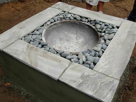 How to Make a Concrete Fire Feature