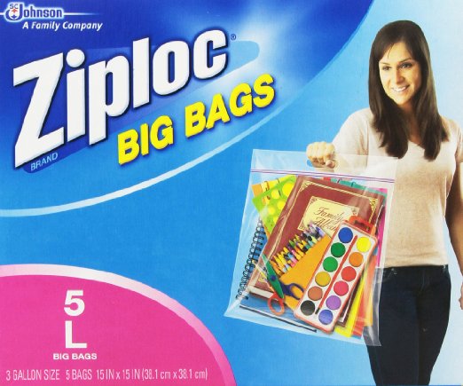 Ziploc Big Bag Double Zipper,