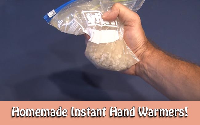 How To Make Your Own Instant Hand Warmers!