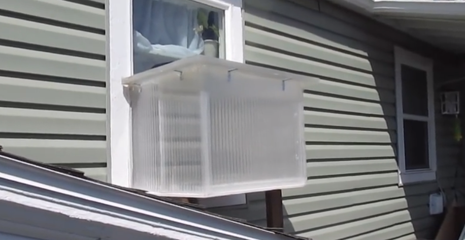 Off Grid Window Box Solar Heater Doubles As a Sun Oven!