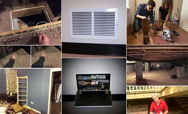 15 Secret Hiding Spots In Your Home