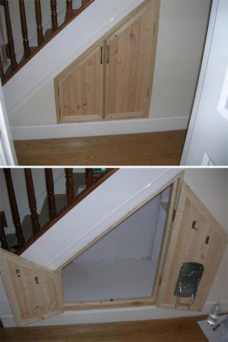 Under Stairs Storage Space