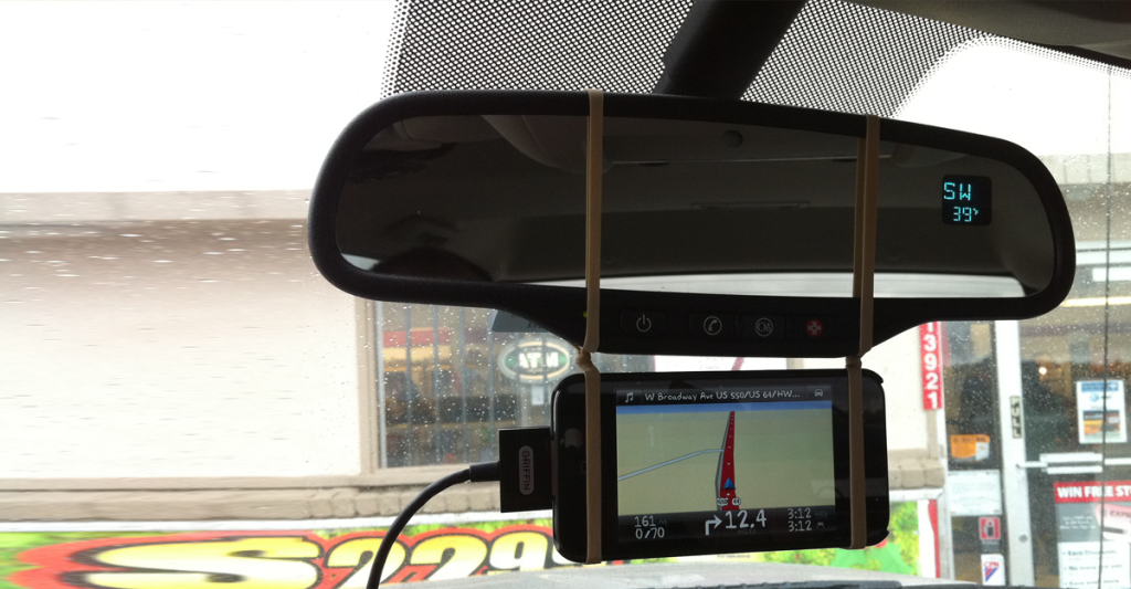 Quick and Dirty iPhone or GPS Mount: