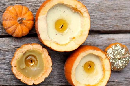 How To Make Cinnamon Pumpkin Candles