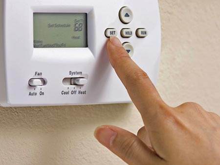 Thermostat timers: