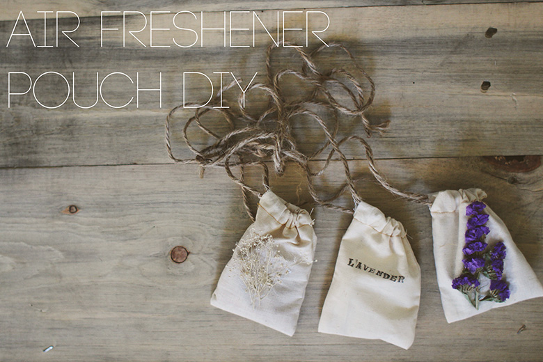 AIR FRESHENER POUCH DIYAIR FRESHENER POUCH DIY