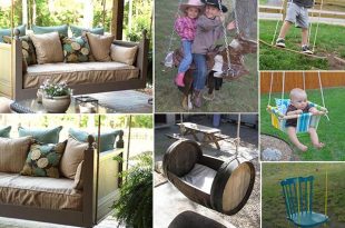 10 DIY Patio and Garden Swings