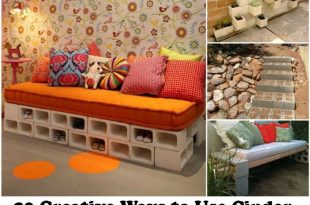 20 Creative Ways to Use Cinder Blocks in Your Home and Garden