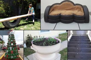 20 Brilliant Ways To Reuse And Recycle Old Tires