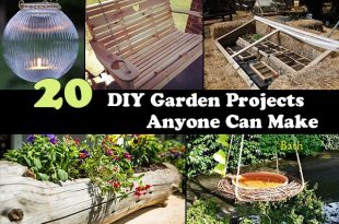 20 DIY Garden Projects Anyone Can Make