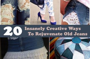 20 Insanely Creative Ways To Rejuvenate Old Jeans