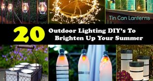 20 Outdoor Lighting DIY's To Brighten Up Your Summer