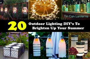 20 Outdoor Lighting DIY's To Brighten Up Your Summer