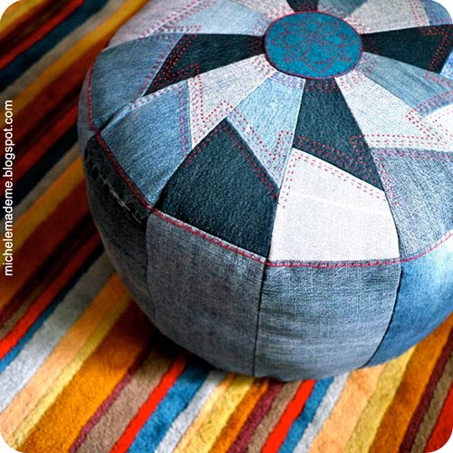 Pouf / Rounded Ottoman 