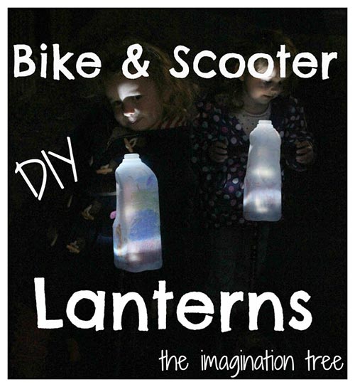 Diy Milk Jug Scooter And Bike Lanterns!
