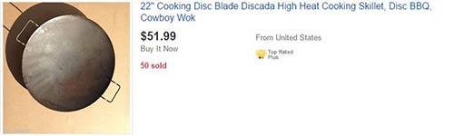 How to Buy Plow Disc Cookers on eBay