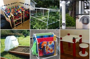 20 Creative DIY Projects Using PVC Pipe