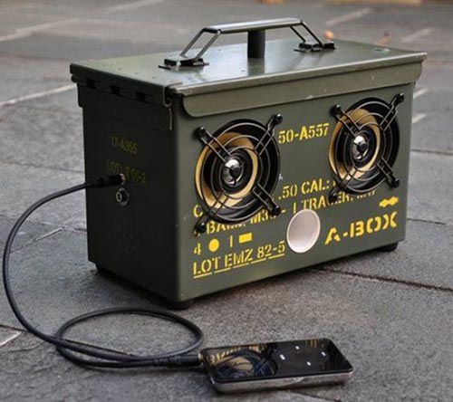 Ammo Box Speakers