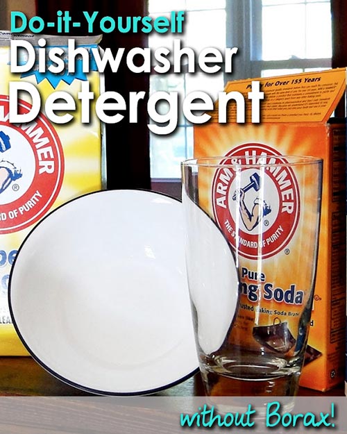 Homemade Dishwasher Detergent (no borax)