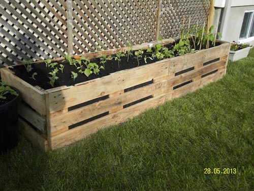 Progetti Di Pallet Fai Da Te Per Il Tuo Orto Giardino