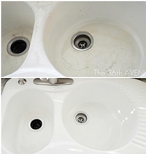 Clean A Porcelain Sink