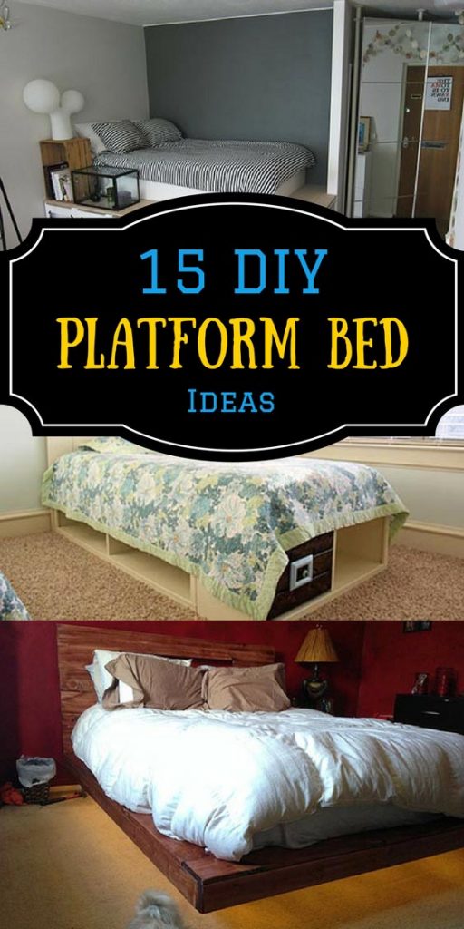 15 DIY Platform Bed Ideas