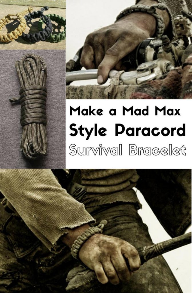 Make a Mad Max Style Paracord Survival Bracelet 