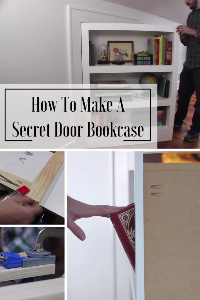 How To Make A Secret Door Bookcase