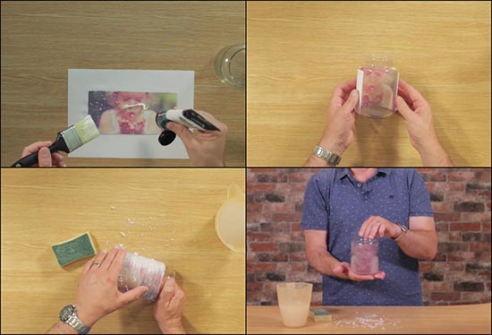 How To Transfer A Photo Onto Glass
