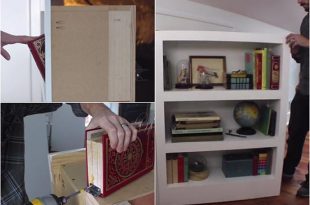 How To Make A Secret Door Bookcase