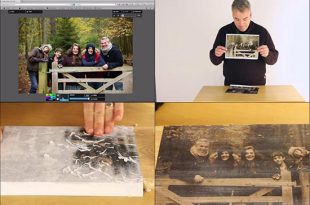 How To Transfer A Photo To Wood