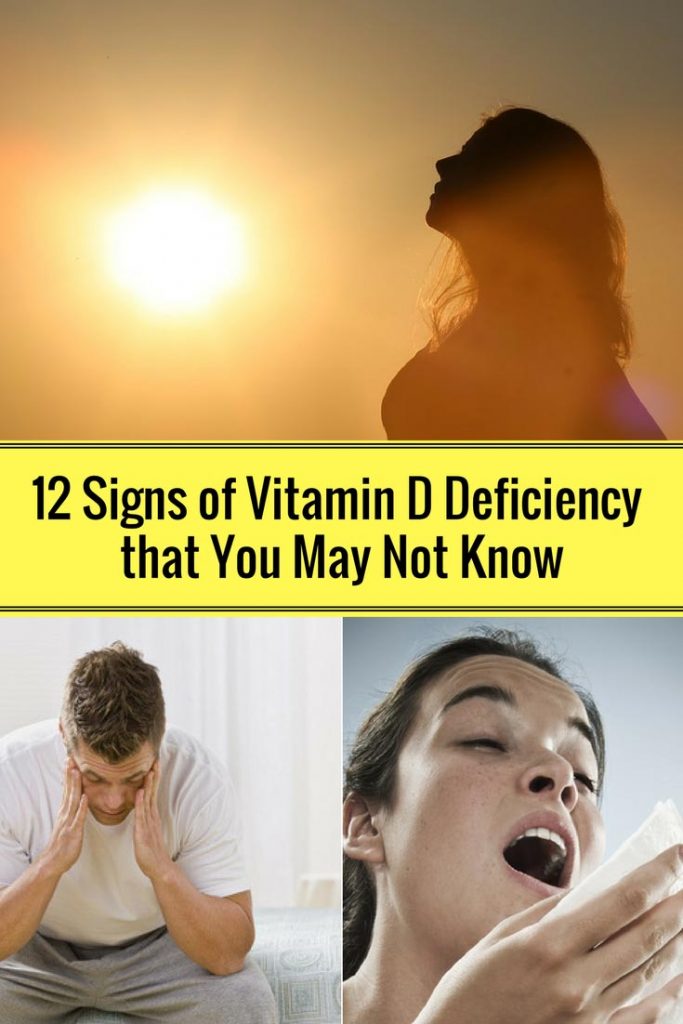 12 Signs of Vitamin D Deficiency that You May Not Know