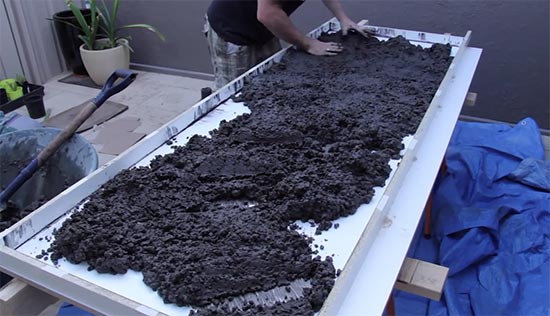 How To Make Your Own Concrete Countertop